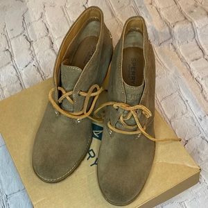 Sperry Wedge Booties